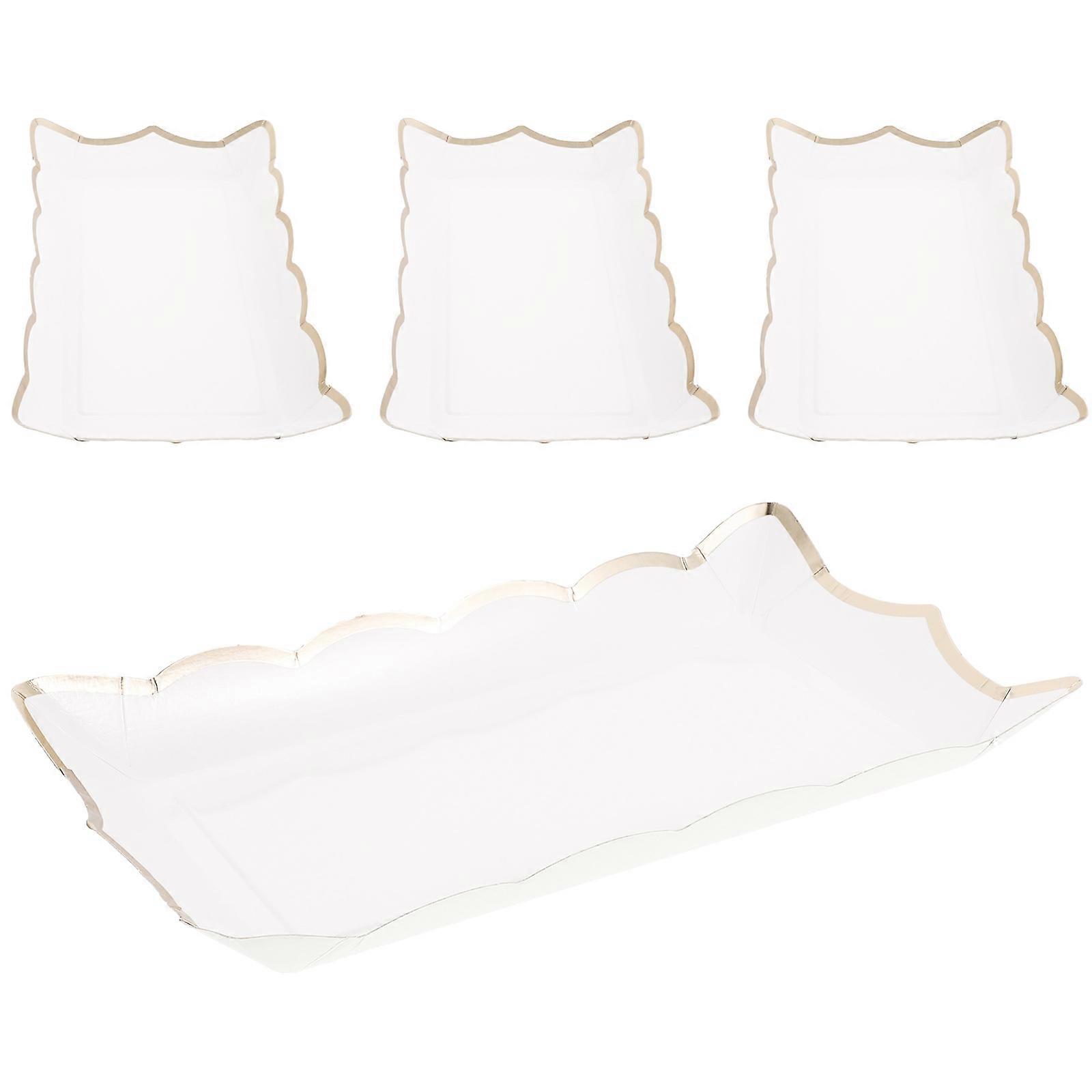 Cardboard for 4Pcs White Paper