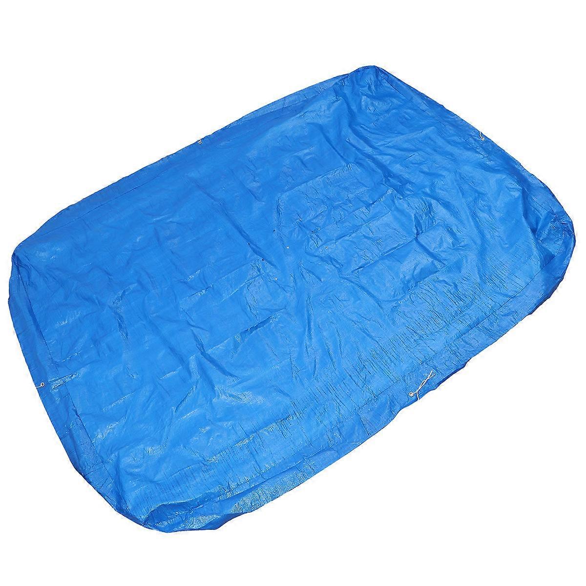 Pool Protective Cover Plastic Tarp Cover for Pool 2Pcs Set