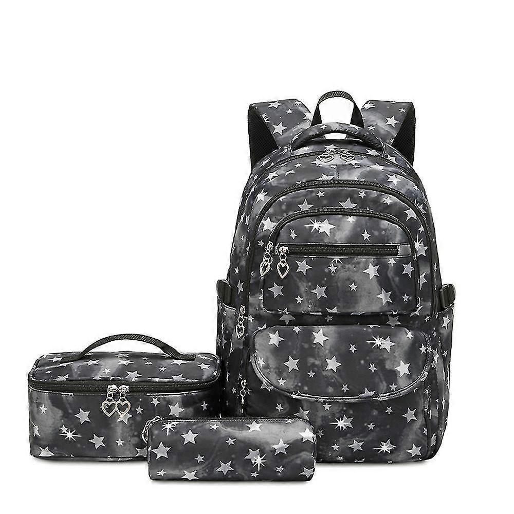 Waterproof School Backpack Set