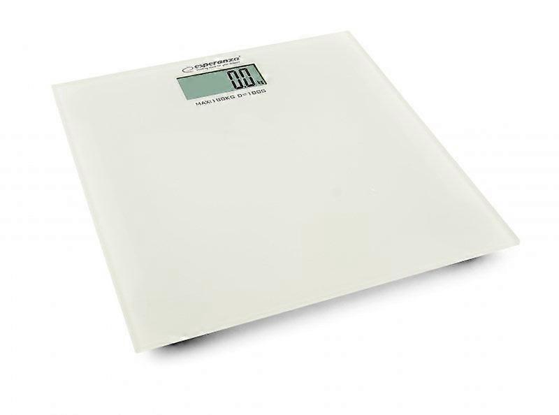 Esperanza Ebs002w Personal Scale Electronic Personal Scale Rectangle White