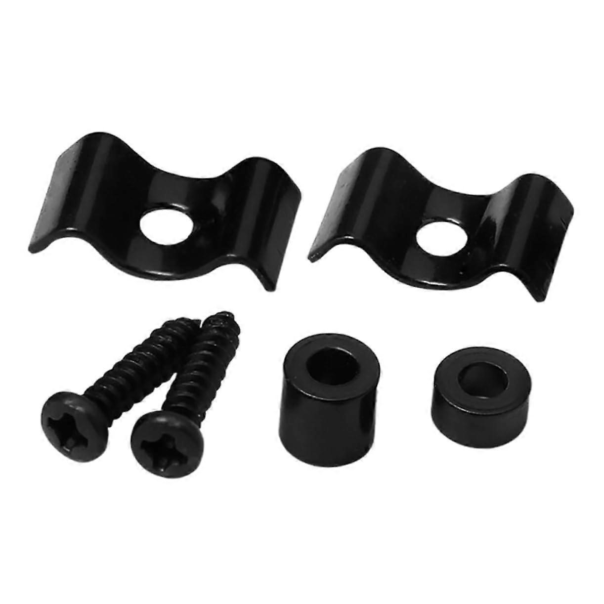 Electric Guitar String Trees with Locking Mechanism and Mounting Screws for Stable Tuning