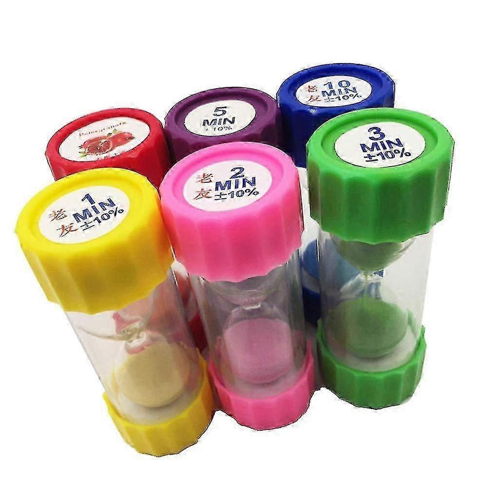Fruit Sand Timer Hourglass Sand Clock Timer Set for Kitchen Yoga Kid Game