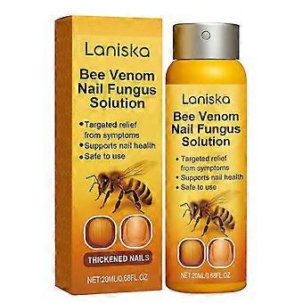 Bienengift Nagelpilzlösung - Nährende Anti-Pilz-Behandlung für gesundes Nagel- und Zehennagelwachstum für Männer und Frauen
