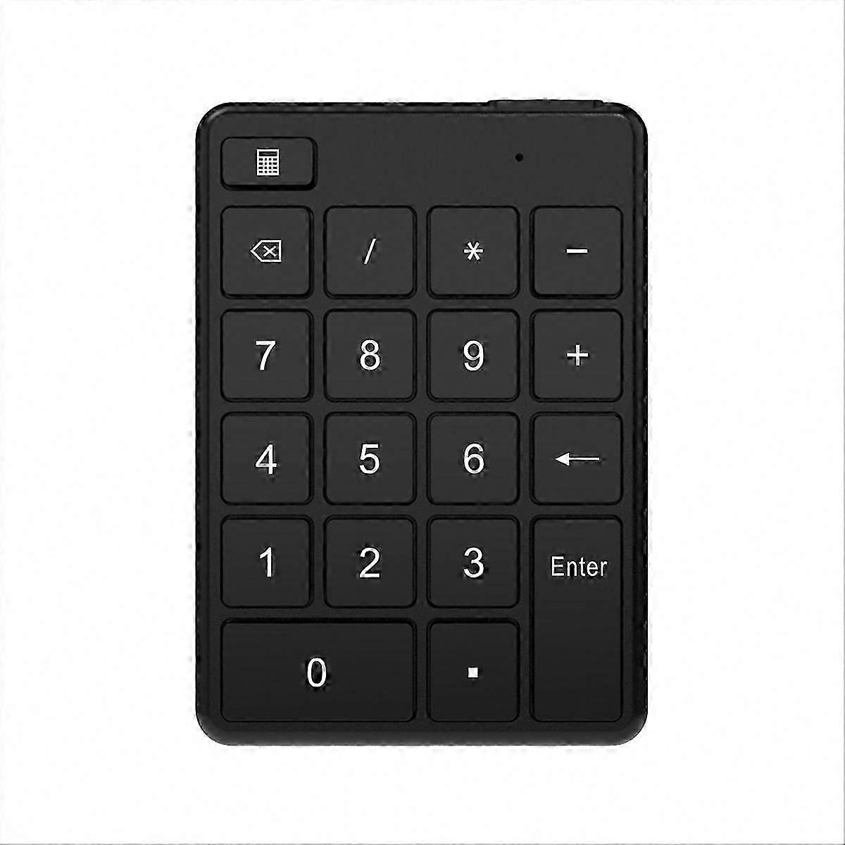 Compact 19-Key Bluetooth Numeric Keypad for Accounting and PC Tasks