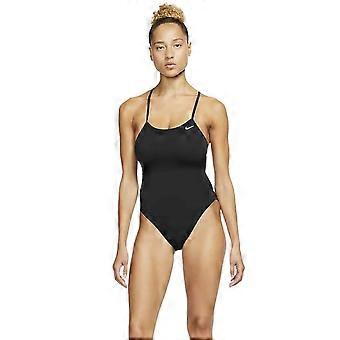 Nike Lace Up Tie Back Badpak - Zwart