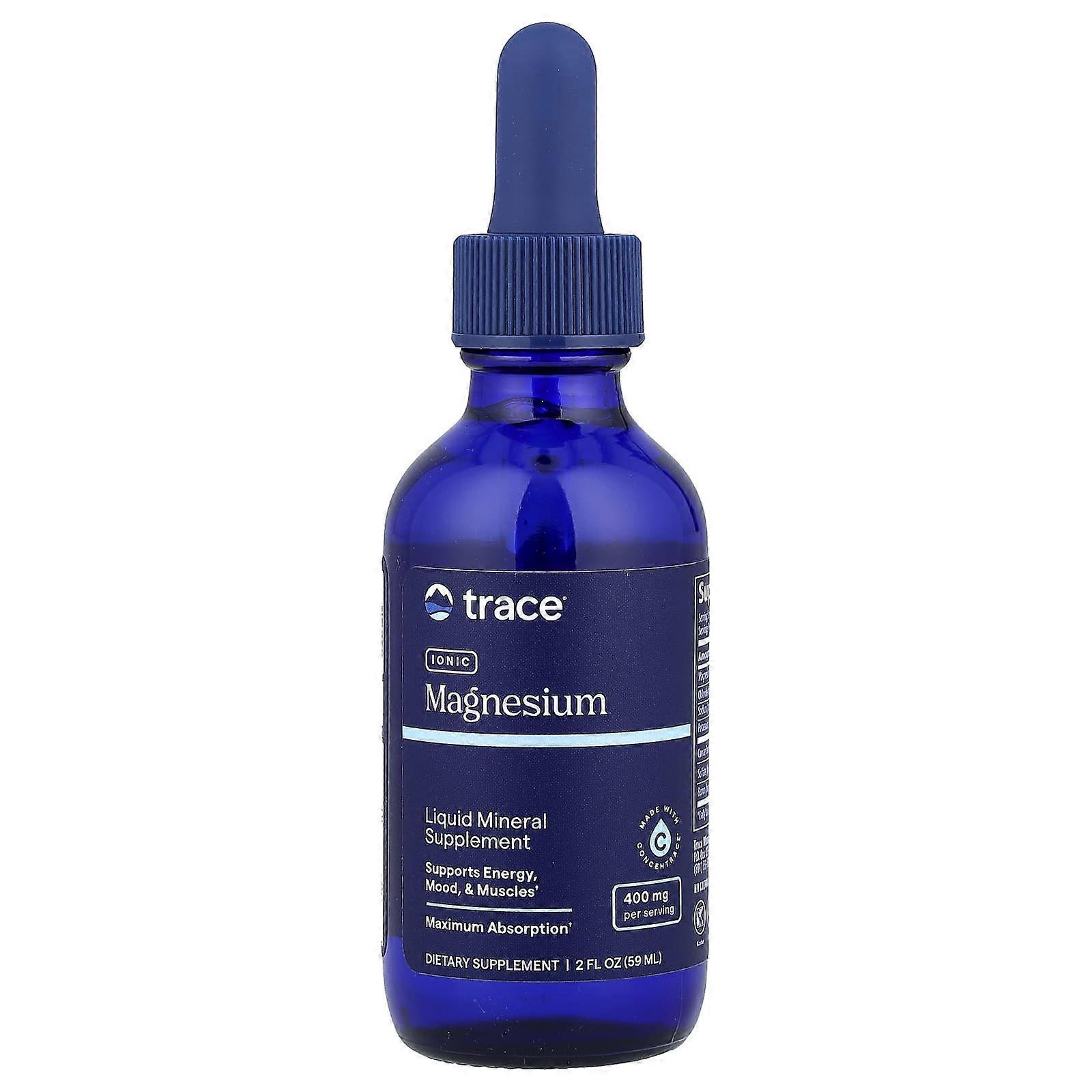 Trace, Ionic Magnesium, 2 fl oz (59 ml), 2-Pack