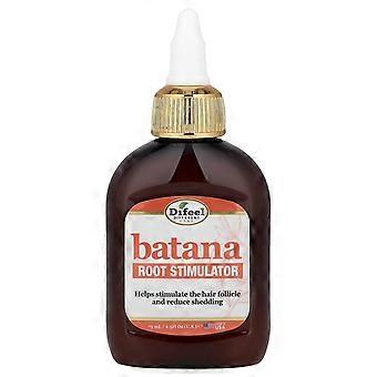 Difeel, Batana, Wortelstimulator, 75 ml (2,5 fl oz), verpakking van 4 stuks