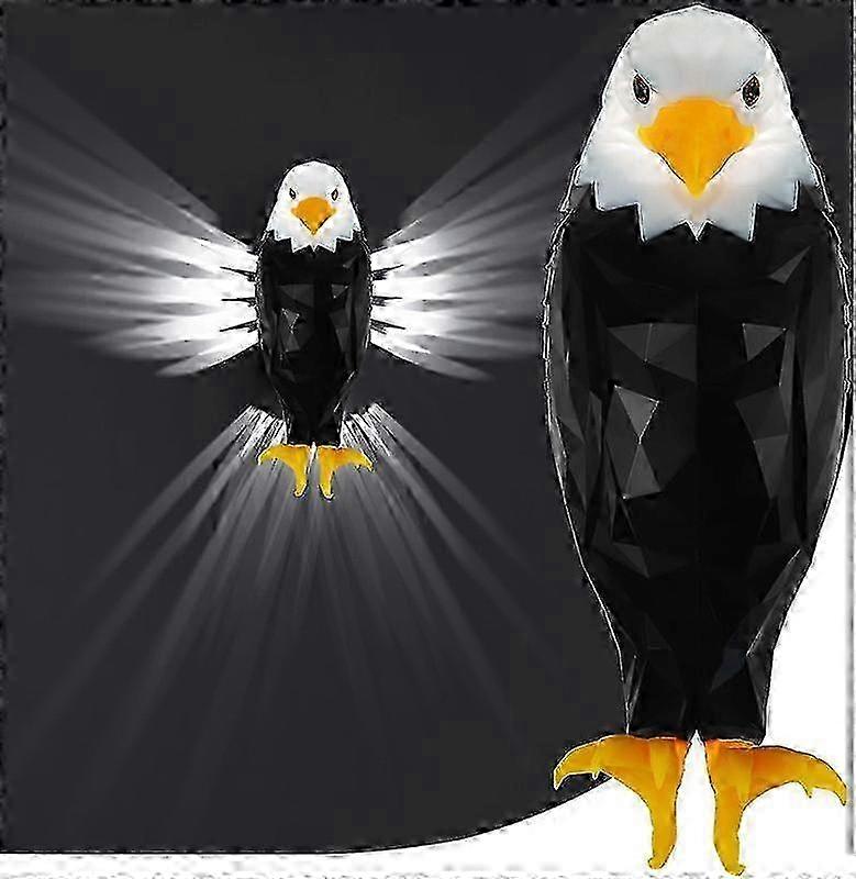 Bald Eagle Wall Night Light, an Eagle Themed Light Fixture complete with a Remote Control