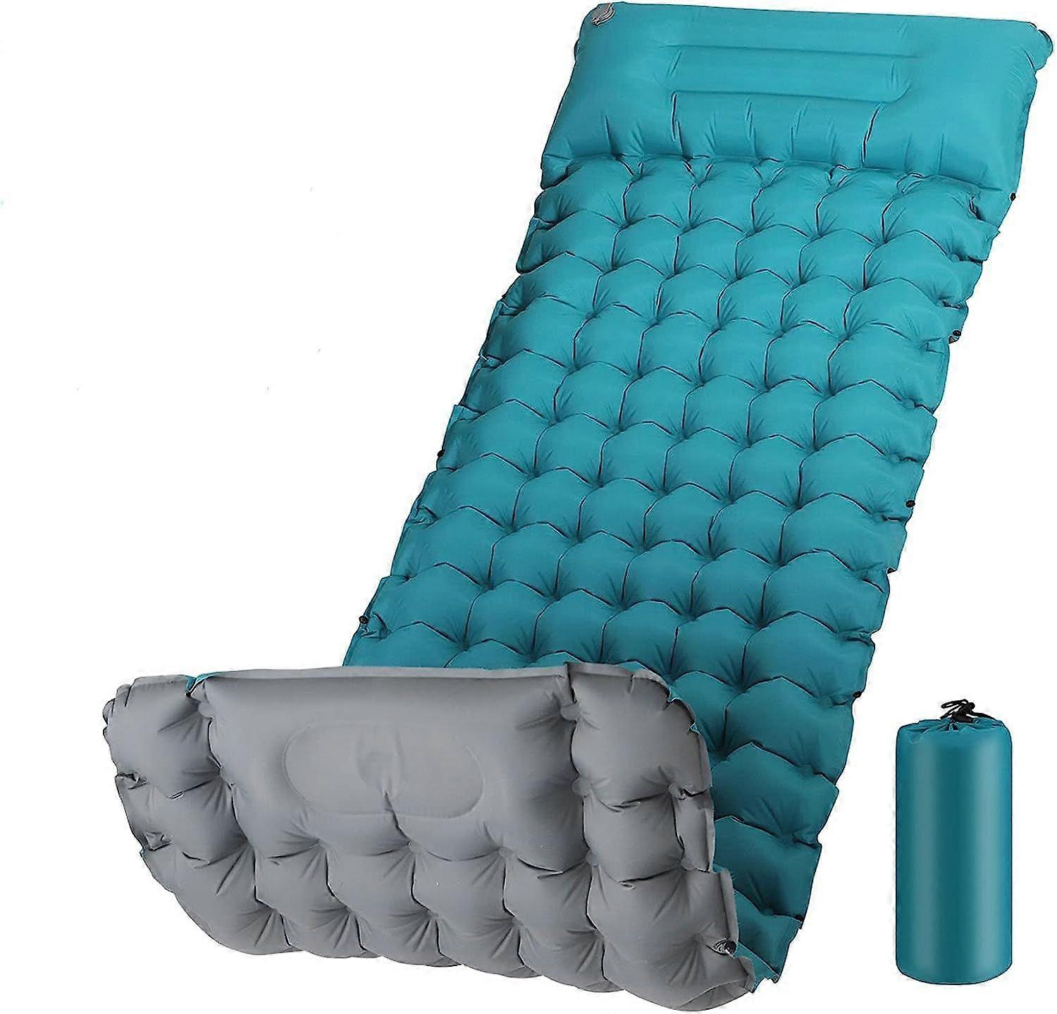 Sleeping Mat with Foot Pump | Thick 10cm Self-Inflating