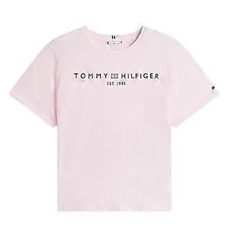 Tommy Hilfiger Womens/Ladies Cropped Logo Cotton T-Shirt