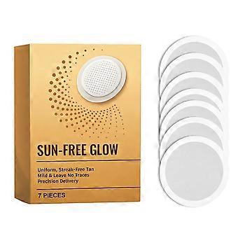 Sunless Glowing Patch for Natural Gradual Golden Bronzes Sun-Free Glowing Micro-Needle Tanning Patch