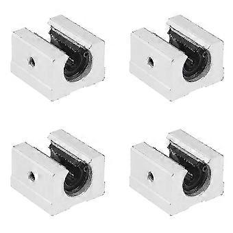 SBR20UU Linear Ball Bearing Slide Blocks - Set of 4 for SBR20 Linear Rail System