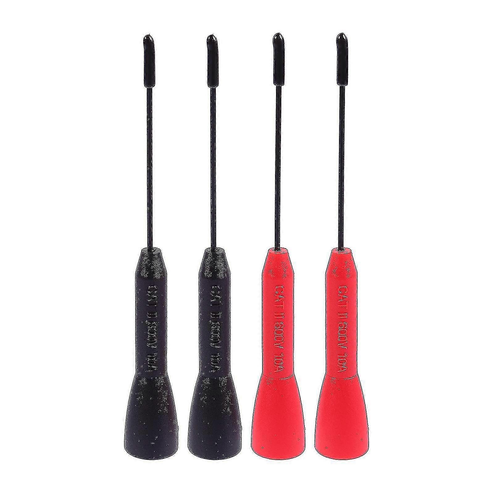 4pcs/2 Sets Insulation Piercing Needle Non-destructive Back Pin Test Probes