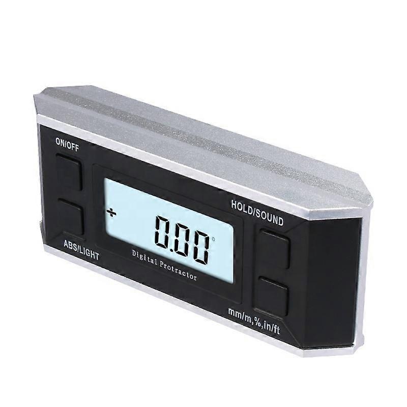 High-Precision Digital Inclinometer with LCD Display Angle Finder Protractor compatible with Construction Metalworking Precision Levels