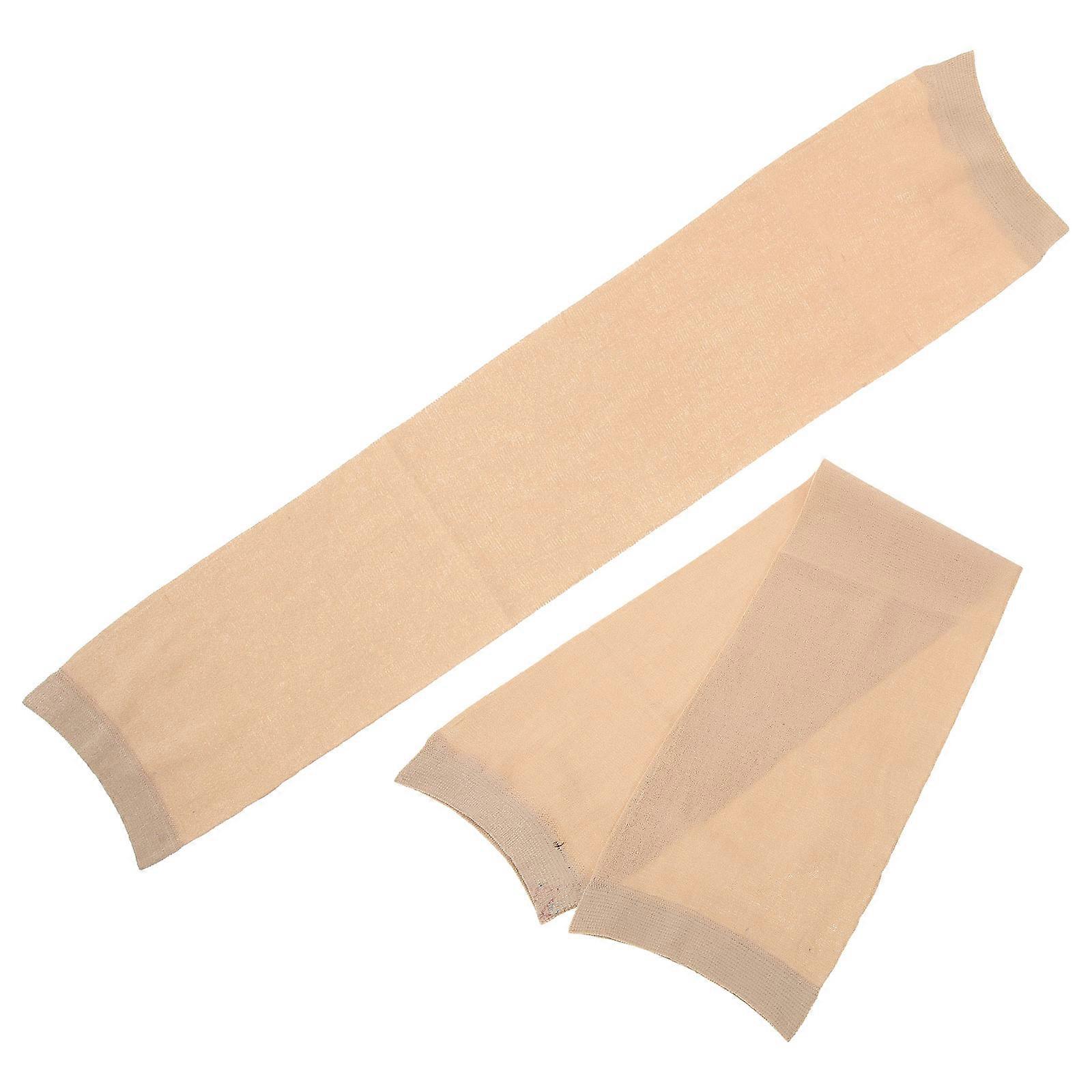 2Pcs Tatuaje Cubierta Elástica Manga Codo Protector Codo Mujer Cubierta De Codo Para Verano