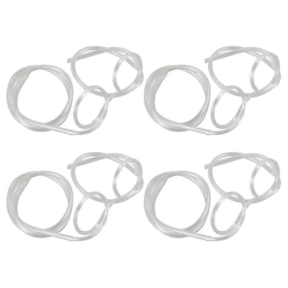 6X Glasses Shape Straw to Drink - Clear