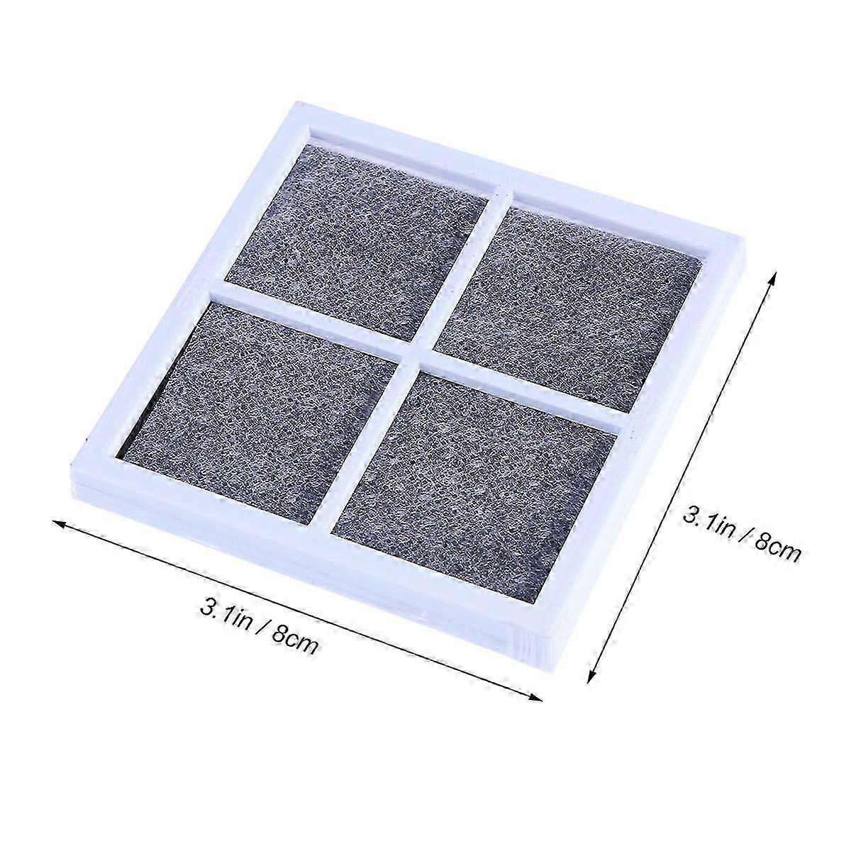 Refrigerator Activated Carbon Filter for Odor Absorption Gray