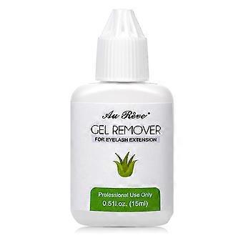 Eyelash Extension Remover Gel 15ml - Fast Aloe Adhesive Dissolver, Gentle Low Irritation Formula