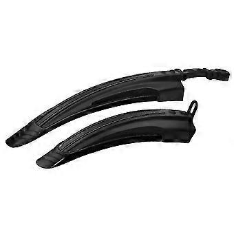 2pcs Mountain Bike Mudguard Wings Set Mountain Bicycle Universal Front Rear Fenders Riding Accessory Fit 20/22/24/26 in YTQ