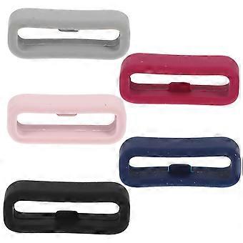 10Pcs Watchband Retainer Silicone Watch Rings Watch Fixing Loop Watch Band Holder