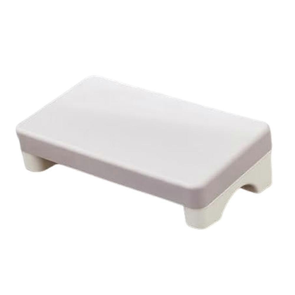 Heavy Duty Plastic Step Stool compatible with Kitchen, Bathroom, Makeup - Versatile Step Stool compatible with Easy Access to Counters