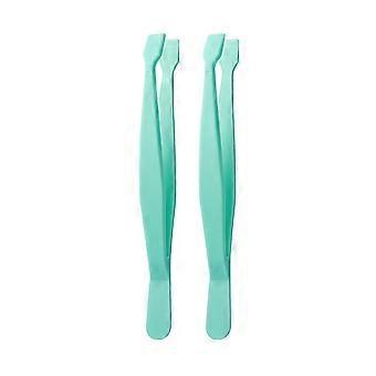 Lash Cluster Tweezers compatible with DIY Individual Eyelash Clusters, False Eyelashes Applicator Tool Lashes Clip Beginners Easy Apply