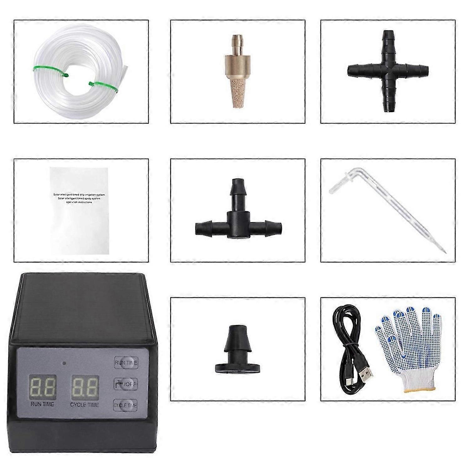 Solar Timed Automatic Watering Device, Smart Watering Device