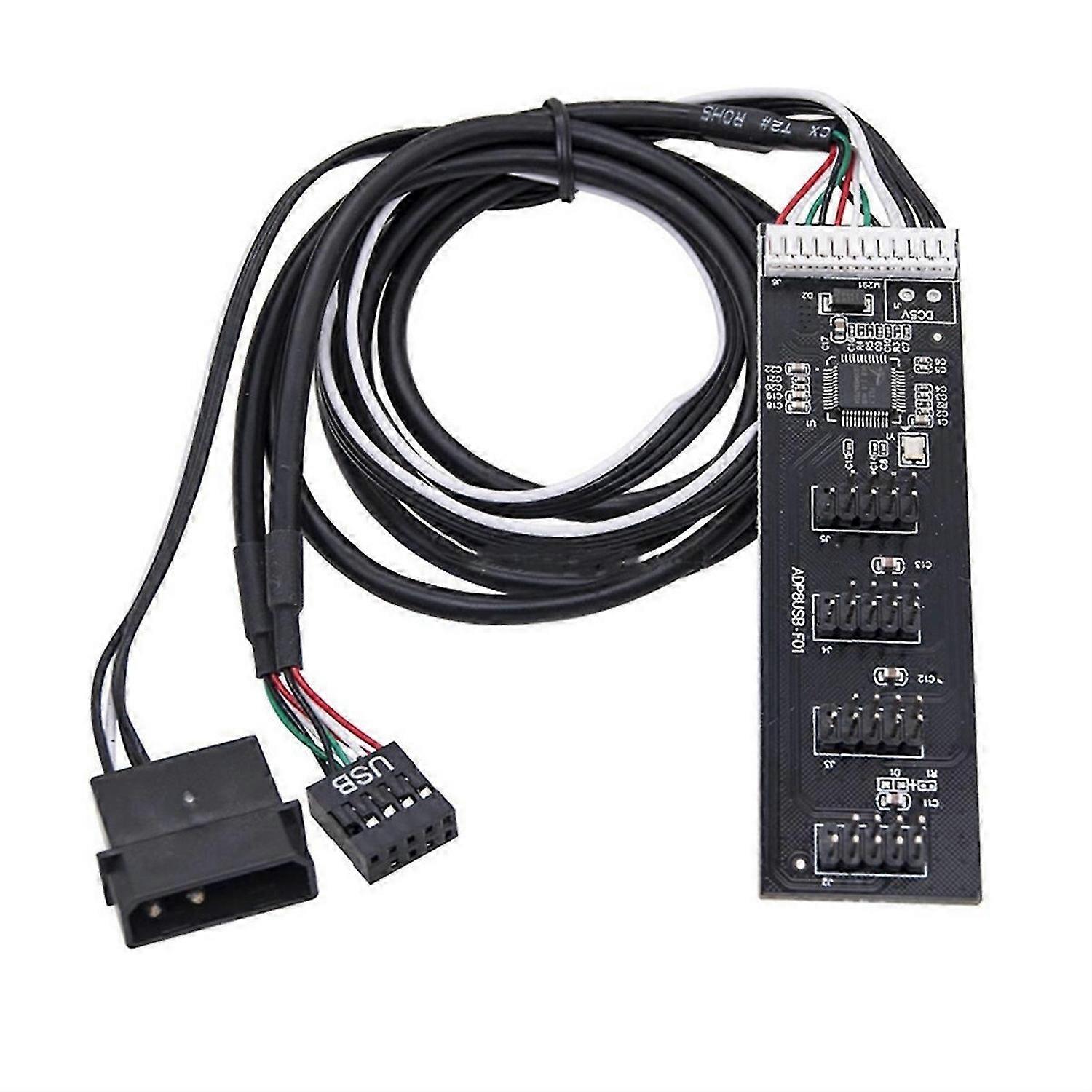Hub Splitter with IDE Interface Cable for PC Mainboard Adapter