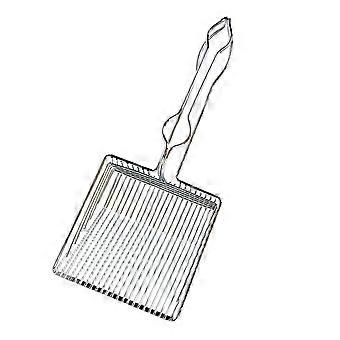 Cat Litter Scoop Stainless Steel for Scooping 1 Piece Pet Accessory