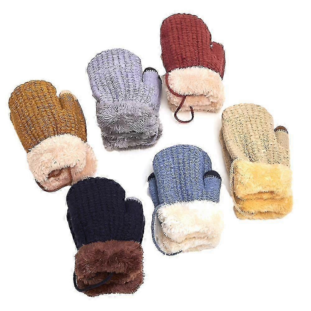 Women's Winter Gloves Warm Lined Mittens A