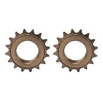 2PCS Bike Single Speed Freewheel Steel 16T Bike Flywheel Sprocket for Electric Bike Folding Bike Accessories