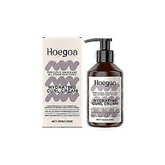 Lightweight Moisturizing Curl Defining Elastin Cream, Smooths & Adds Soft, Long-Lasting Curls to Hair
