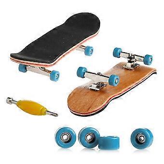 Professional Finger Skateboard Mini Maple Wood DIY Assembly Toy Children Gift