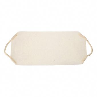 Polyester Exfoliating Body Scrubber, Beige Color for Shower Use and Exfoliation