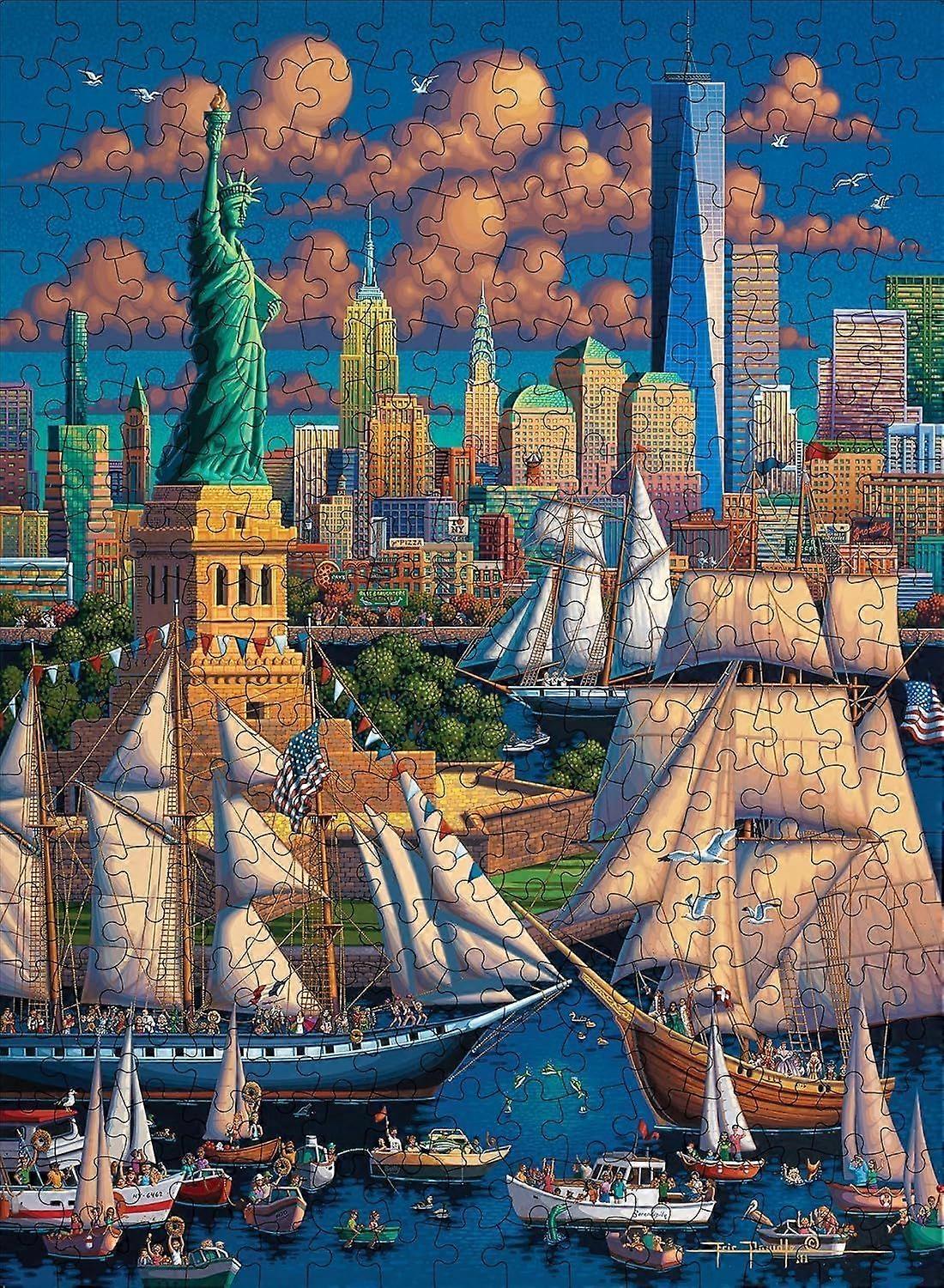 Puzzle Socha Svobody FL012