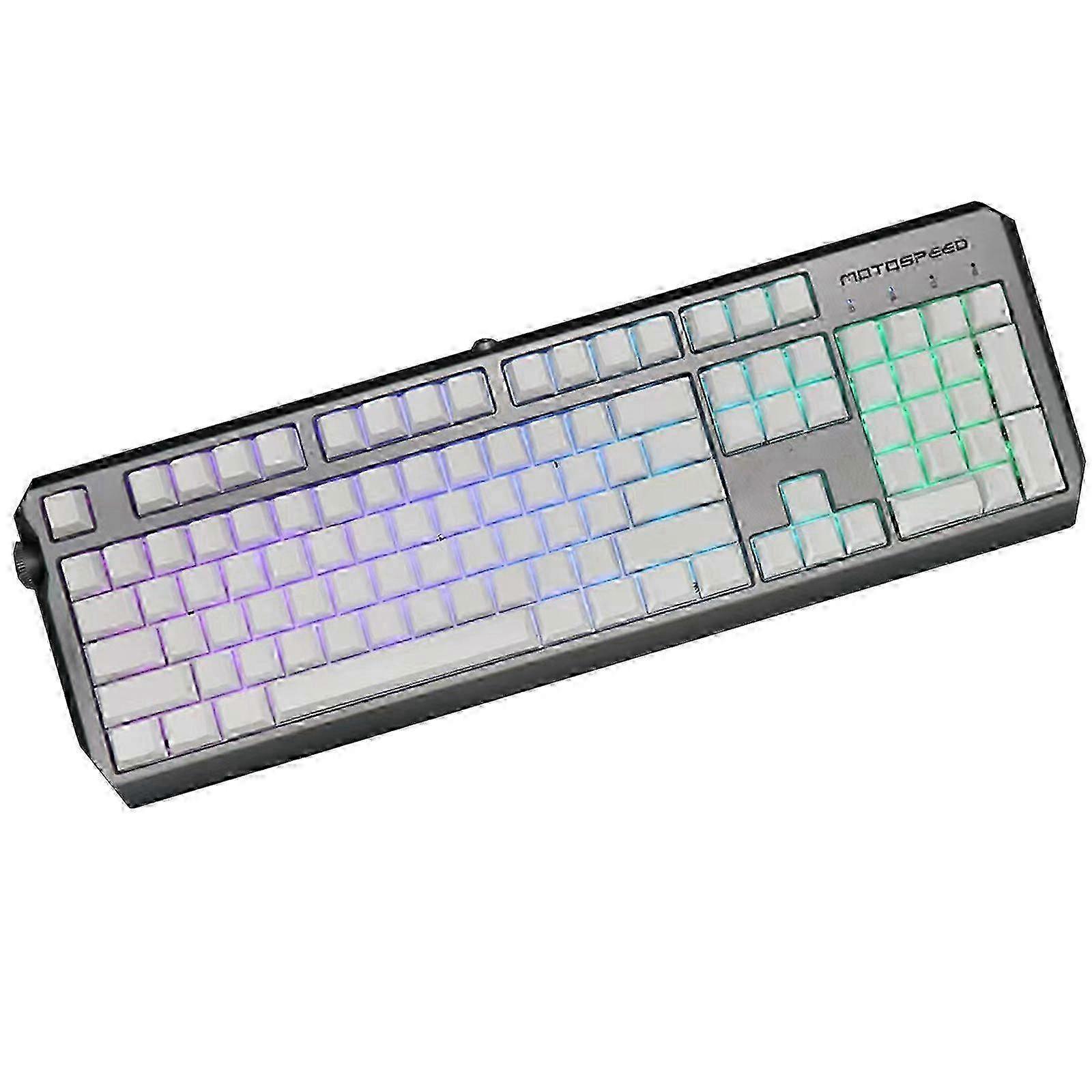 Blank PBT White Keycaps 108pc