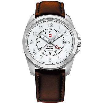 Swiss Military Swiss Quartz Analog Man Watch with Cowskin Bracelet SM34034.06
