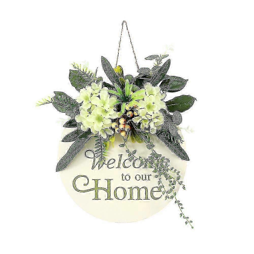 Rustic Wooden Welcome Sign