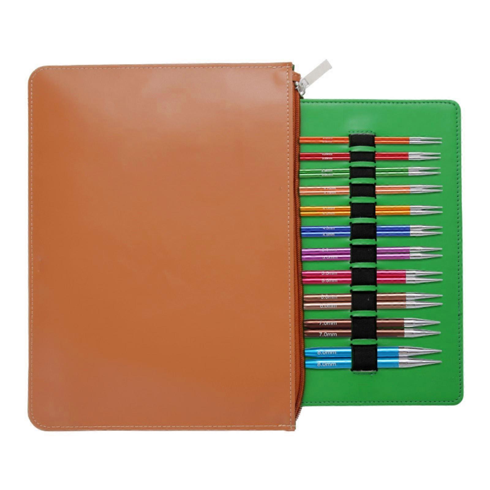 Interchangeable Circular Knitting Needle Set Smooth for Home Projects