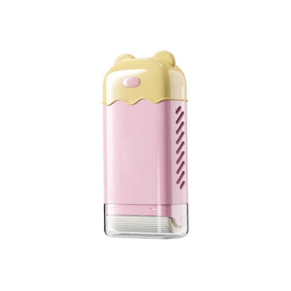 Bear-Shaped Rolling Soap Holder  Self-Draining Soap Box with Bubble Roller