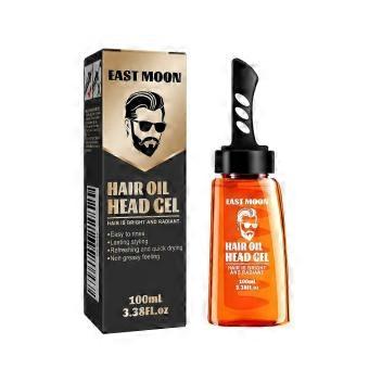 Men's Hair Wax Comb, Refreshing Quick-Drying Non-Greasy Styling Tool ,1setHJ-01
