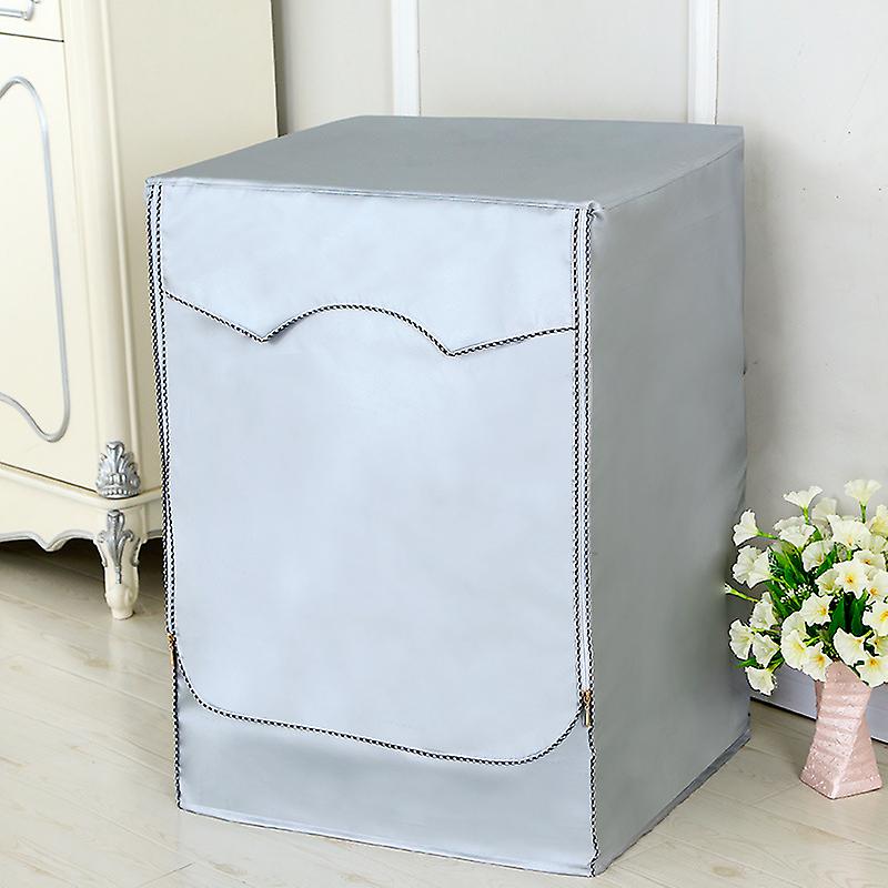 Washing Machine Cover Waterproof, Washing Machine Protective Cover, Dustproof Cover for Front Loading Washing Machine and Dryer,Suitable for(60*60*85c
