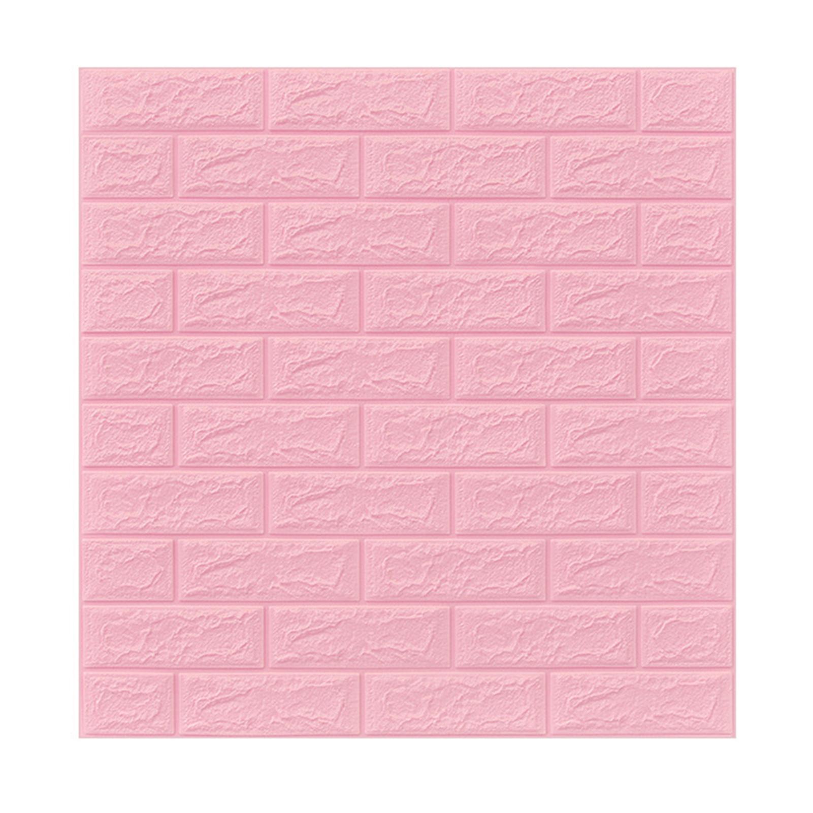 Self-adhesive Wall Panel Stone Effect Brick Pattern 3d Foam Waterproof Wallpaper