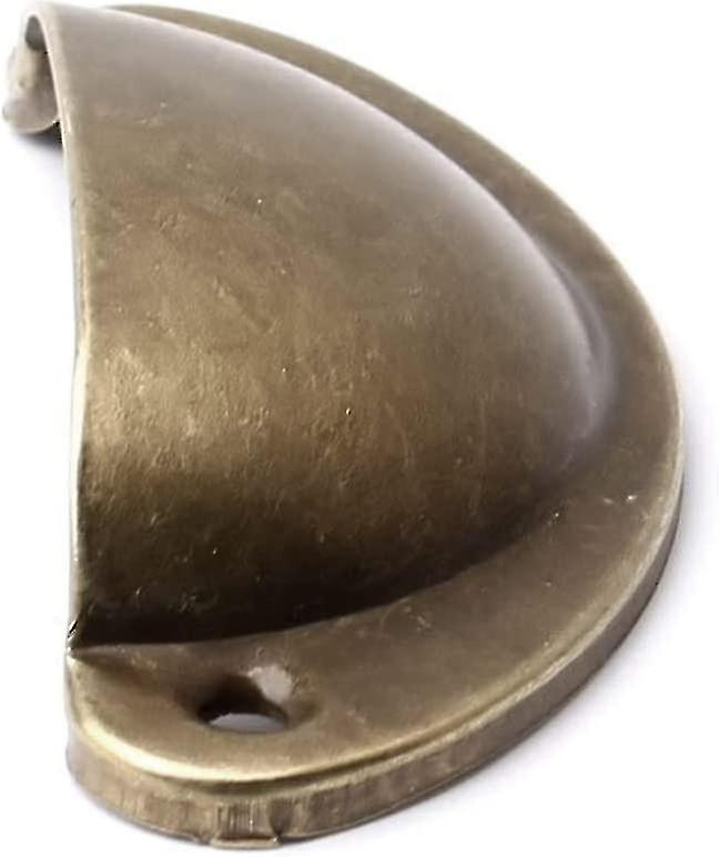 Vintage Metal Drawer Knobs – 8 Pieces, Copper Color Drawer Pulls For Cupboard/Door