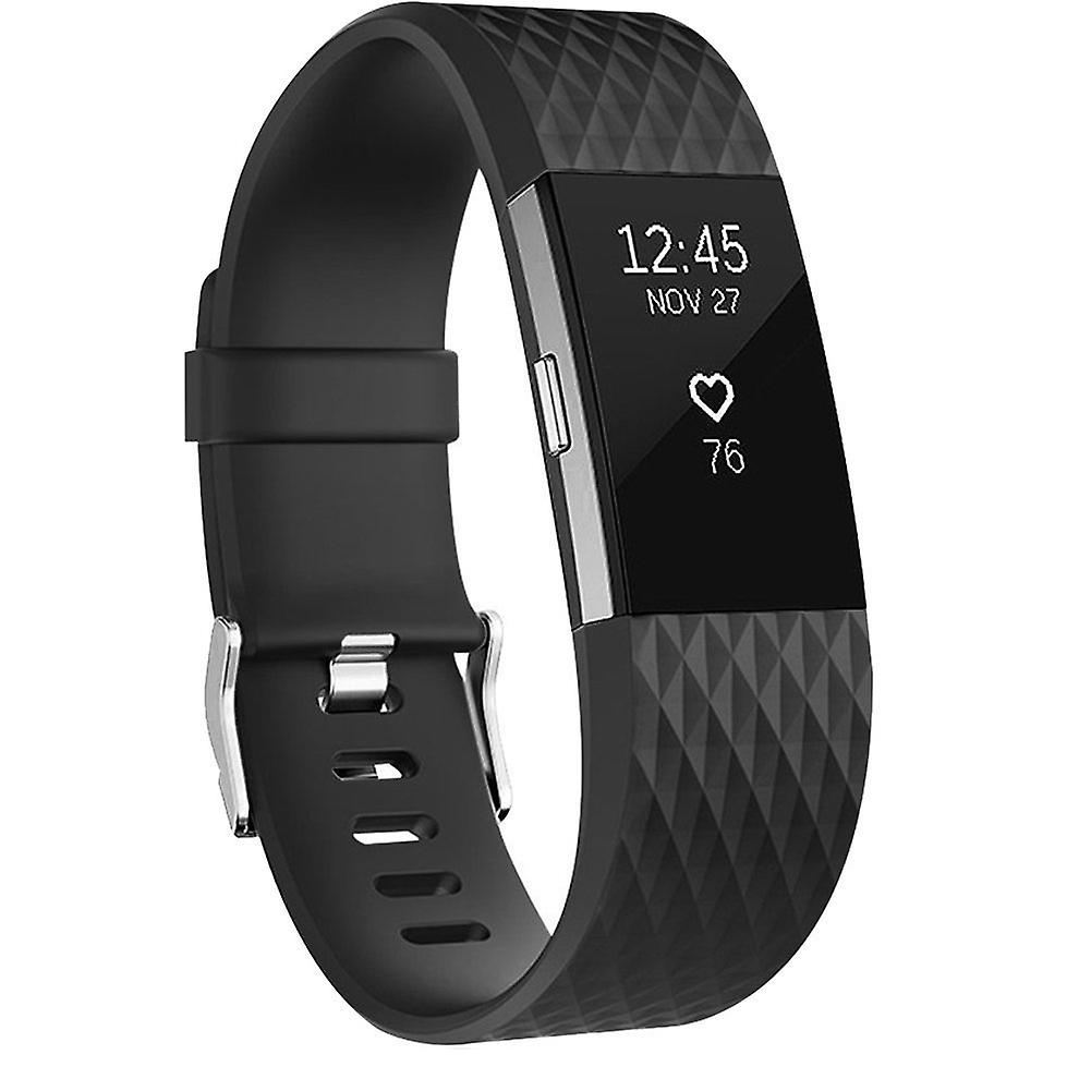 Pulseira INF para Fitbit Harge 2 com padrão quadriculado