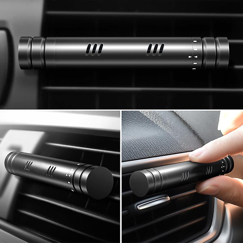 Car Air Freshener 10 Solid Aroma Sticks with Different Smell Natural Fragrance Air Purifier for Automobile Vehicle to Remove Odors