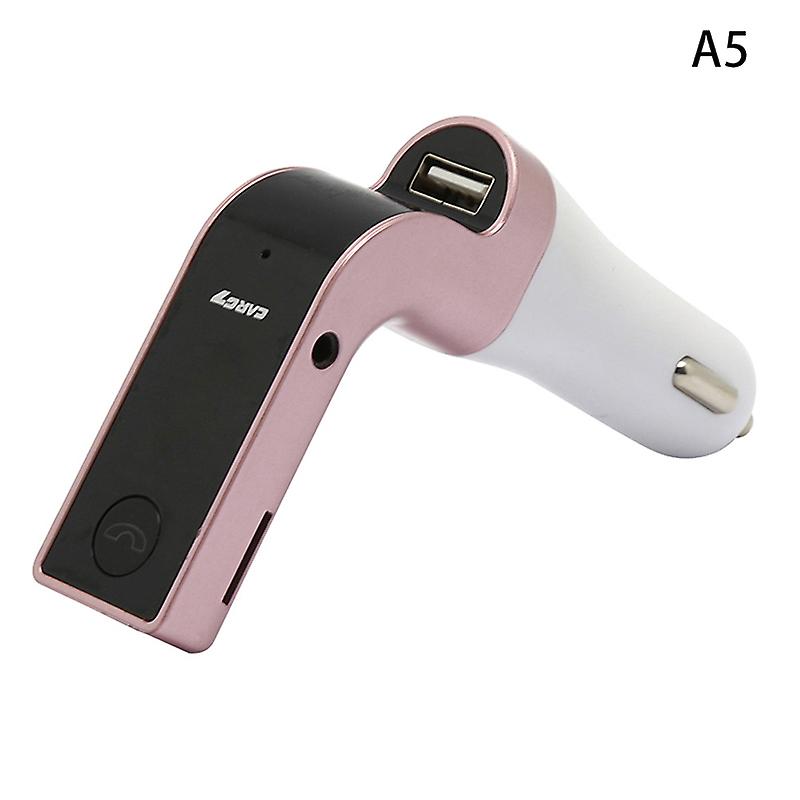 Bluetooth 5.0 FM-sender G7 bil mp3 Bluetooth-spiller USB-lader håndfri