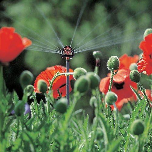 Buse de pulvérisation à 6 surfaces Micro-Drip à goutte à goutte-goutte: Buse de Arroseur réglable pour une irrigation efficace du jardin, 6 formes d'i