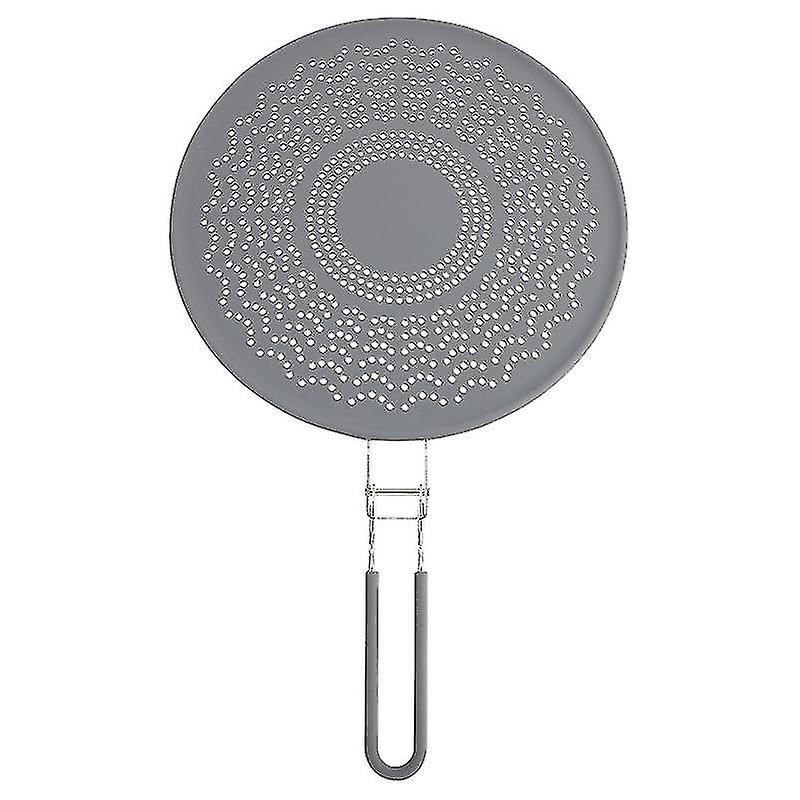 Siliconen olie Splatter Guard Grijs