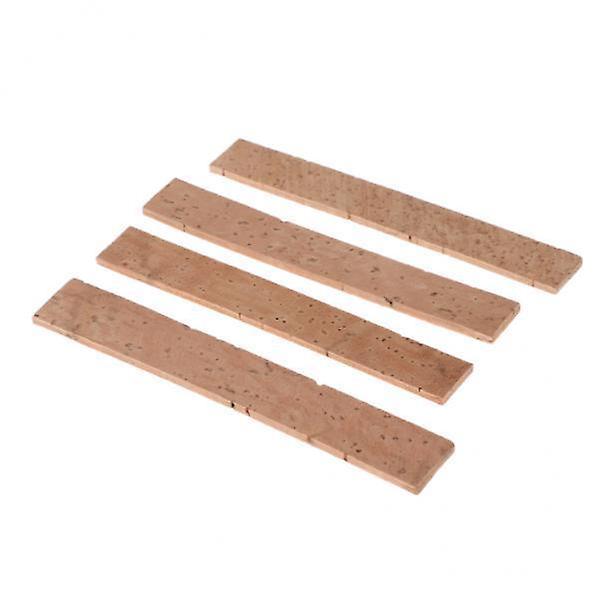 2x4pcs Clarinet Neck Cork Sheet Clarinet Replacement Parts